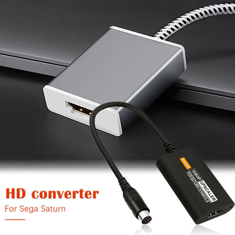 Game Console HDMI-Compatible Adapter for SEGA Saturn 1080P HDTV Converter