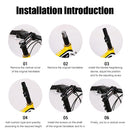 MOTSUV Bike Stem Riser MTB Bicycle Fork Stem Extender Handleable Head Up Adapter