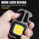 600LM IPX6 Mini LED Flashlight Multifunction Screwdriver Corkscrew Camping:
