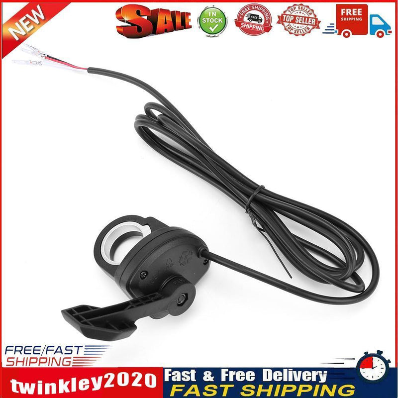 Right Hand Electric Bike Scooter Accelerator Finger Thumb Throttle Black Newly