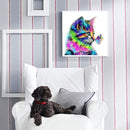5D DIY Animal Diamond Painting Full Round Drill Mosaic Kits Wall Picture Craf