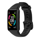 Strap Replacement for HUAWEI Band 6 TPU Wristband for HONOR Band 6 (Black) Newly