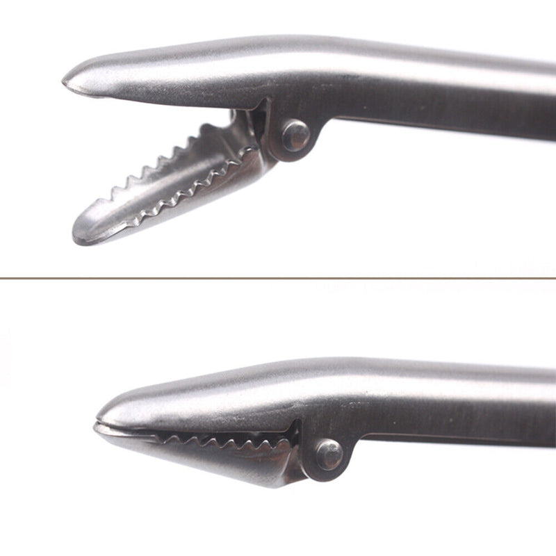 Stainless Steel Fishing Hook Remover Extractor Unhooking Device Clamp Clip Newly