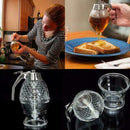 Squeeze Bottle Honey Jar Container Bee Drip Dispenser B3I3 Kettle Holder V1T6