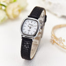 5pcs Luxury Watch Women Quartz Casual Thin Leather Strap Square Watch (4