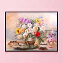 DIY Cross Stitch Full Embroidery Kit Printed Flower Plant Home Hanging Art Poison