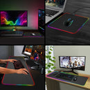Keyboard Mice Mat USB Extended LED Desk Blanket Mouse Pad Gaming Luminous RGB