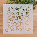 Paper Card Scrapbooking Embossing Template Layering Stencils Wall Painting