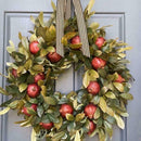 Autumn Wreath Pomegranate Wreath Indoor Outdoor Home Decor Window Wall TOP R6C6