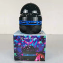 Rotating Projector Lamp Stage Bedroom LED Night Light (Starry Sky Black) Newly