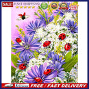 5D Diamond Painting Flower Full Round Rhinestone DIY Mosaic Picture Home Deco