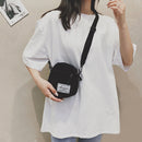 Fashion Canvas Patchwork Crossbody Shoulder Bag Women Mini Wallet Phone Bags