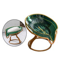 Leaf Shaped Soap Holder with Drain for Bathtub Shower Toilet Greenish