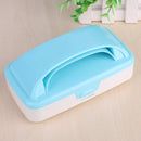 Handheld Carpet Brushes Table Sofa Bed Crumb Sweeper Roller Cleaner (Blue) Newly