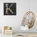 5D Diamond Painting DIY Letter K Partial Special Shape Drill Mosaic (X057) Newly