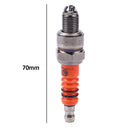 Powerful 3 electrode motorcycle spark plug A7TC for 50cc-150cc ATV