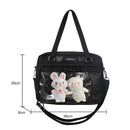 Fashion Handbags Cute Shoulder Bag Clear Schoolbag for College Student for Girls