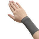 Elastic Wristband Summer Ice Silk Sport Cycling Wrist Brace (Grey 12cm) Newly