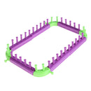 Spliced Loom Braided Frame Knitting Looms Long Ring Set with Hook Needles