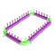Spliced Loom Braided Frame Knitting Looms Long Ring Set with Hook Needles