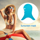 #A Swimming Diving Face Cover Elastic Waterproof Sunscreen Protection Headwear