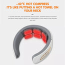 Heating Electric Cervical Neck Massager Shoulder Musle Relax Pain Relief~