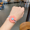 Women Simple Hair Accessories Hair Rope Little daisy Hair Ring High Elastic