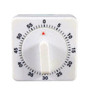 60Minutes Kitchen Timer Count Down Alarm Reminder White T7 S7H4 7Y9I V8K7