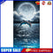 Dolphin Moon Oil Paint By Numbers DIY Handpainted on Canvas Wall Pictures