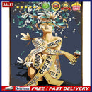 Tattoo Girl Oil Paint By Numbers DIY Acrylic Painting Drawing Picture for Adu