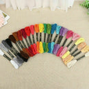 Colors Cross Stitch Cotton Embroidery Thread Sewing Floss K2U0 Skeins Nice V8J4