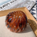 Lazy Ponytail Hairpin Fashion Hairstyle Bird Nest Hair Clip (Light Brown) Newly
