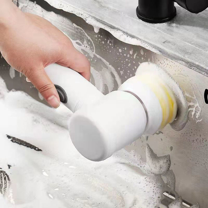 #A Multifunction Rechargeable Cleaning Brush Waterproof for Household Washing To