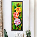 5D Rhinestone Picture DIY Flower Fruit Full Round Drill Art Diamond Painting Kit