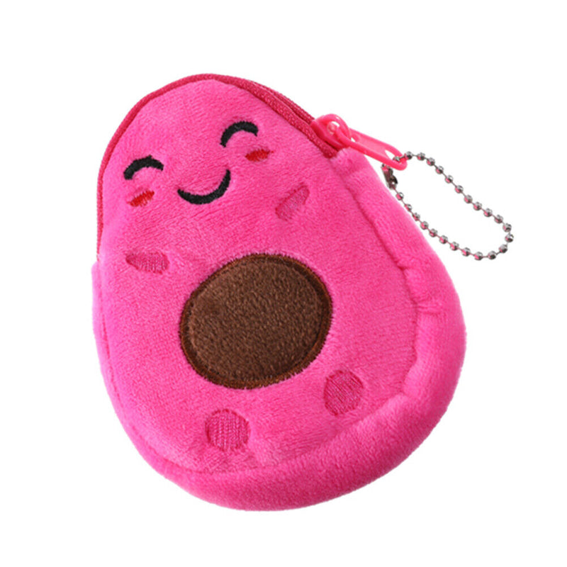 Lovely Women Avocado Shape Coin Purse Casual Ladies Girls Chain Small Wallet
