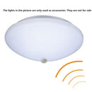 DC 12V 24V Wiring Infrared Sensor Ceiling Lamp Human Body Induction Switch Newly