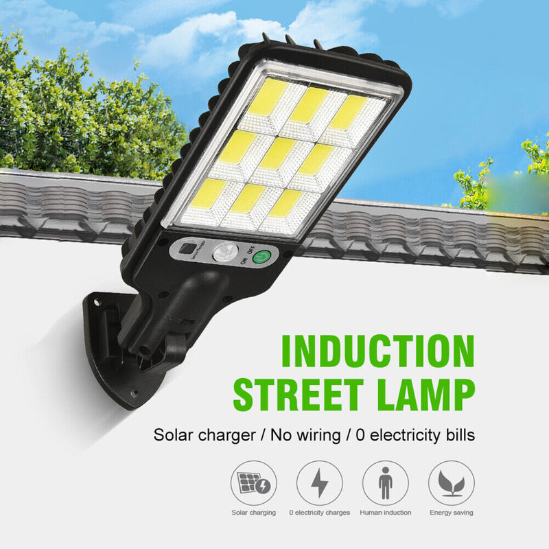 LED Solar Outdoor Waterproof Wall Light Human Body Induction Lamp (616-4)