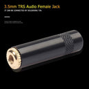 3.5mm 1/8in Stereo Female Headphone Earphone DIY Audio Jack Solder Connectors