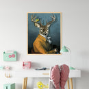 Mr Elk Oil Paint By Numbers Kit DIY Acrylic Painting on Canvas Frameless