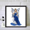 DIY Full Round Diamond Painting Butterfly Fairy Rhinestone Craft Handwork