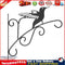 Wrought Iron Hanging Flower Pot Basket Decorative Hanger Brackets (Bird) Newly