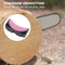 Chainsaw Teeth Sharpener Woodworking Grinding Sharpening Stone w/ Card Slot