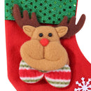 Christmas Stocking Christmas Socks Christmas Tree Ornament(Elk)