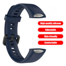 Silicone Strap Wristband for Huawei Band 4/Honor Band 5i (Midnight Blue) Newly