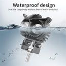 Motorcycle LED Spotlight Headlight Dual Color Hi/Low Beam Driving Light Newly