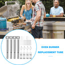 4pcs Telescopic Grill Inflamer Tube Grill BBQ Pipe Replacement Accessories