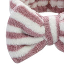 Cute Women Girls Cross Headband Bow Knot Soft Elastic Hairband Hair Accessori