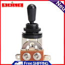 3 Way Knob Electric Guitar Toggle Switch Pickup Rhythm Treble Washer Ring Plate