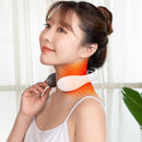 Electric Cervical Neck Massager Heated Relax Body Shoulder Musle Relief Pain~