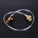 Outdoor Gas Stove Camping Stove Propane Refill Adapter Burner LPG Flat EU Newly